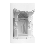 Встраиваемый в стену гипсовый светильник под покраску с колоннами и арками в античном стиле Antiquity Athena варинант исполнения - 8 | Loft Concept в Воронеже