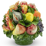 Статуэтка Fruit Mix With Basket варинант исполнения - 1 | Loft Concept в Воронеже