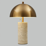 Настольная Лампа Lorenza Brass Beige stone варинант исполнения - 1 | Loft Concept в Воронеже