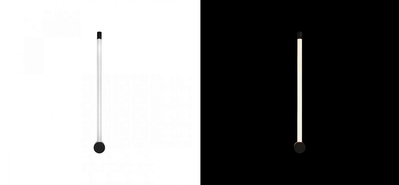 Бра светодиодное Trumpet Tube Black White bottom Бра светодиодное Trumpet Tube Black White bottom - Loft-Concept в Воронеже