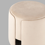 Пуф Alice Poof Beige Бежевый велюр варинант исполнения - 3 | Loft Concept в Воронеже