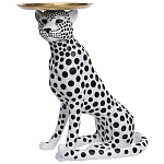 Декоративная статуэтка с подносом Leopard Tray Statuette варинант исполнения - 1 | Loft Concept в Воронеже