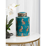 Ваза фарфоровая с крышкой Leopard Ccollection варинант исполнения - 3 | Loft Concept в Воронеже