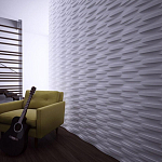 Гипсовая 3D Панель M-29 варинант исполнения - 2 | Loft Concept в Воронеже