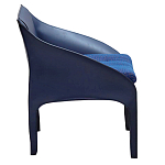 Дизайнерское Кресло Aileen Armchair Blue варинант исполнения - 1 | Loft Concept в Воронеже
