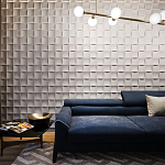 Гипсовая 3D Панель M-34 варинант исполнения - 2 | Loft Concept в Воронеже