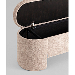 Банкетка Taks с местом для хранения букле капучино варинант исполнения - 3 | Loft Concept в Воронеже