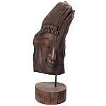 Декоративная статуэтка из дерева Будда Buddha Wooden Statuette варинант исполнения - 2 | Loft Concept в Воронеже