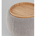 Пуф-трансформер Люкке с крышкой серый варинант исполнения - 4 | Loft Concept в Воронеже