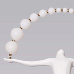 Торшер черно-белая статуэтка Девушка Girl Carries Light Balls варинант исполнения - 3 | Loft Concept в Воронеже