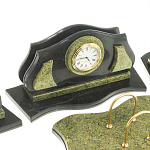 Настольный письменный набор из змеевика из 7-ми элементов Successful Leader варинант исполнения - 6 | Loft Concept в Воронеже