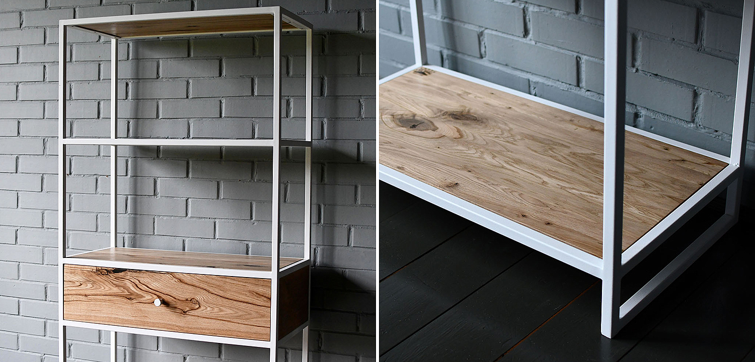 Стеллаж Reeve Industrial Metal Rust Rack Стеллаж Reeve Industrial Metal Rust Rack - Loft-Concept в Воронеже