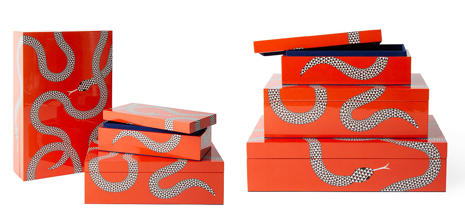 Комплект шкатулок EDEN LACQUER BOX BUNDLE Jonathan Adler Комплект шкатулок EDEN LACQUER BOX BUNDLE Jonathan Adler - Loft-Concept в Воронеже