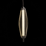 Люстра круглая каскадня с 5-ю плафонами из металлической сетки Mesh Lampshade Lighting варинант исполнения - 5 | Loft Concept в Воронеже