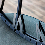 Часы настенные зеркальные с серебряным металлическим циферблатом Mirror Tower Clock варинант исполнения - 4 | Loft Concept в Воронеже