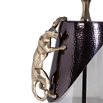 Настольная лампа с декором в виде ягуара Golden Jaguar варинант исполнения - 1 | Loft Concept в Воронеже