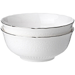 Обеденный сервиз белый из фарфора на 6 персон 23 предмета Garden Whisper Porcelain Set  варинант исполнения - 3 | Loft Concept в Воронеже