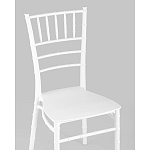 Стул Chiavari пластик белый варинант исполнения - 2 | Loft Concept в Воронеже