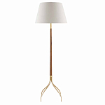 Торшер на изогнутых ножках с конусовидным тканевым абажуром Rotation варинант исполнения - 2 | Loft Concept в Воронеже
