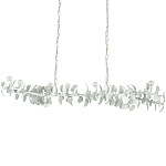 Линейная люстра White Eucalyptus Branches Lighting Chandelier варинант исполнения - 1 | Loft Concept в Воронеже