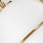 Потолочный светильник с плафоном в форме белого матового шара Hinkley варинант исполнения - 18 | Loft Concept в Воронеже