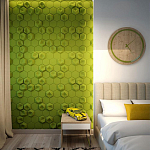 Гипсовая 3D Панель M-41 A, B варинант исполнения - 2 | Loft Concept в Воронеже