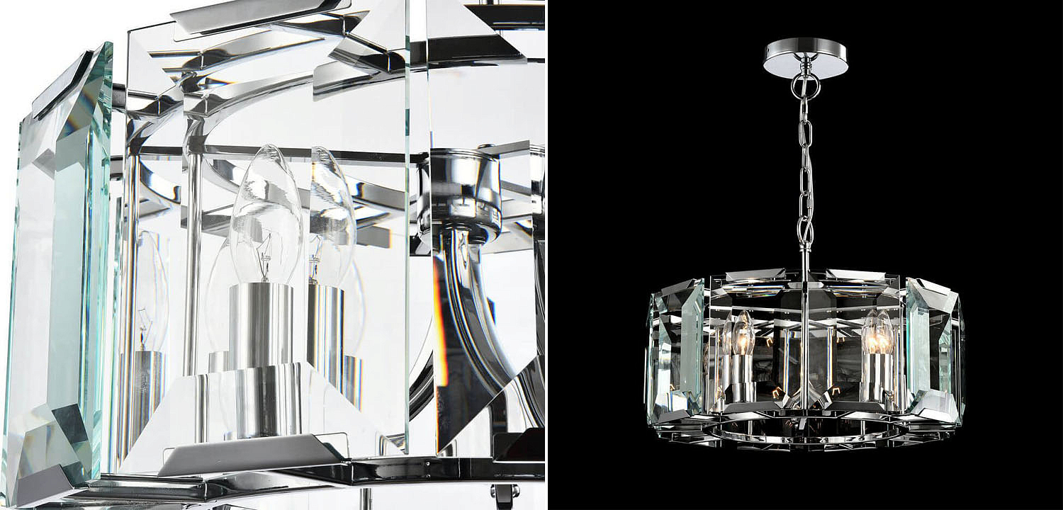 Люстра Lari Harlow Crystal Round Chandelier chrome 5 Люстра Lari Harlow Crystal Round Chandelier chrome 5 - Loft-Concept в Воронеже