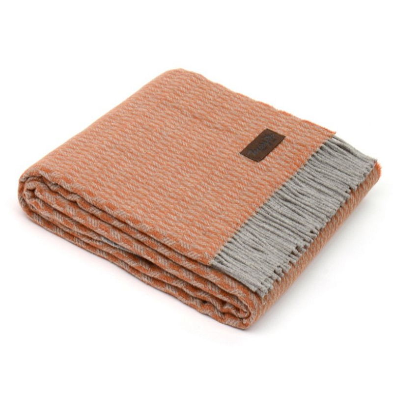 Плед GRIFONE 0002 Marzotto Розовый пастельный в Воронеже | Loft Concept 