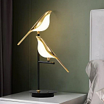 Настольная лампа с 2-мя плафонами в виде птичек Flight of Light варинант исполнения - 1 | Loft Concept в Воронеже