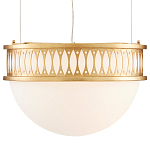 Подвесной светильник с фактурным золотым каркасом Exceptional Classic Design варинант исполнения - 1 | Loft Concept в Воронеже