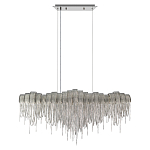 Люстра подвесная с металлическими дугами и длинными цепочками 115 см Atlantis Chain варинант исполнения - 11 | Loft Concept в Воронеже