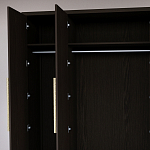 Большой Шкаф Primo Темный орех с 3 дверьми и 3 выдвижными ящиками варинант исполнения - 8 | Loft Concept в Воронеже