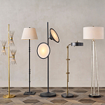 Торшер с абажурами из тонких металлических палочек Wild Thorns варинант исполнения - 3 | Loft Concept в Воронеже