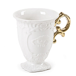 Кружка Seletti I-Mug Gold варинант исполнения - 1 | Loft Concept в Воронеже