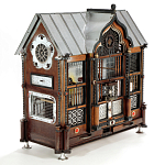 Декоративная антикварная клетка Wise Raven варинант исполнения - 2 | Loft Concept в Воронеже