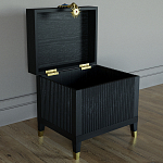 Сундук Eye Elsa Dreams Black варинант исполнения - 2 | Loft Concept в Воронеже