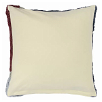 Чехол на подушку с рисунком серо-синего цвета Elan Textured варинант исполнения - 2 | Loft Concept в Воронеже