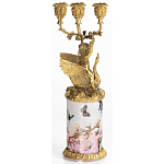 Фарфоровый подсвечник Лебедь с ангелом Asse варинант исполнения - 5 | Loft Concept в Воронеже