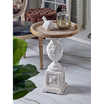 Приставной столик с резным античным узором Antique Engraving варинант исполнения - 8 | Loft Concept в Воронеже