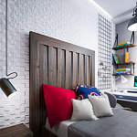 Гипсовая 3D Панель E-05 варинант исполнения - 1 | Loft Concept в Воронеже