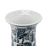 Ваза с классическим узором шинуазри синего цвета Blue & White Ornament  варинант исполнения - 2 | Loft Concept в Воронеже
