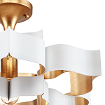 Люстра фигурная в сочетании белого и золотого цвета Shapes Inspired by Nature варинант исполнения - 1 | Loft Concept в Воронеже