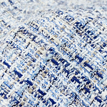 Мебельная ткань Букле синий цвет 150 см T2-118 варинант исполнения - 1 | Loft Concept в Воронеже