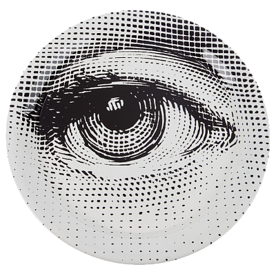 Декоративная тарелка Fornasetti 30.CR.BW.R01-248 Декоративная тарелка Fornasetti 30.CR.BW.R01-248