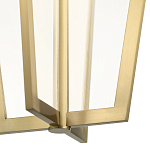  Подвесной светильник золотого цвета в форме фонаря Kichler варинант исполнения - 2 | Loft Concept в Воронеже