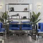 Стол обеденный металлический Weightlessness варинант исполнения - 4 | Loft Concept в Воронеже