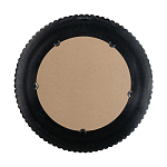 Зеркало круглое с текстурированным дизайном рамы Helios варинант исполнения - 3 | Loft Concept в Воронеже