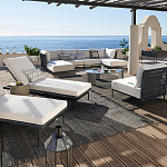 Кашпо Elevated Planters Luna 54 белое варинант исполнения - 5 | Loft Concept в Воронеже