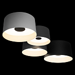 Потолочный светильник с 4-мя цилиндрическими абажурами белого серого и черного цвета Urban Dome варинант исполнения - 4 | Loft Concept в Воронеже