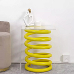 Дизайнерский журнальный стол на 2-х конусообразных ножках Epykopy варинант исполнения - 1 | Loft Concept в Воронеже